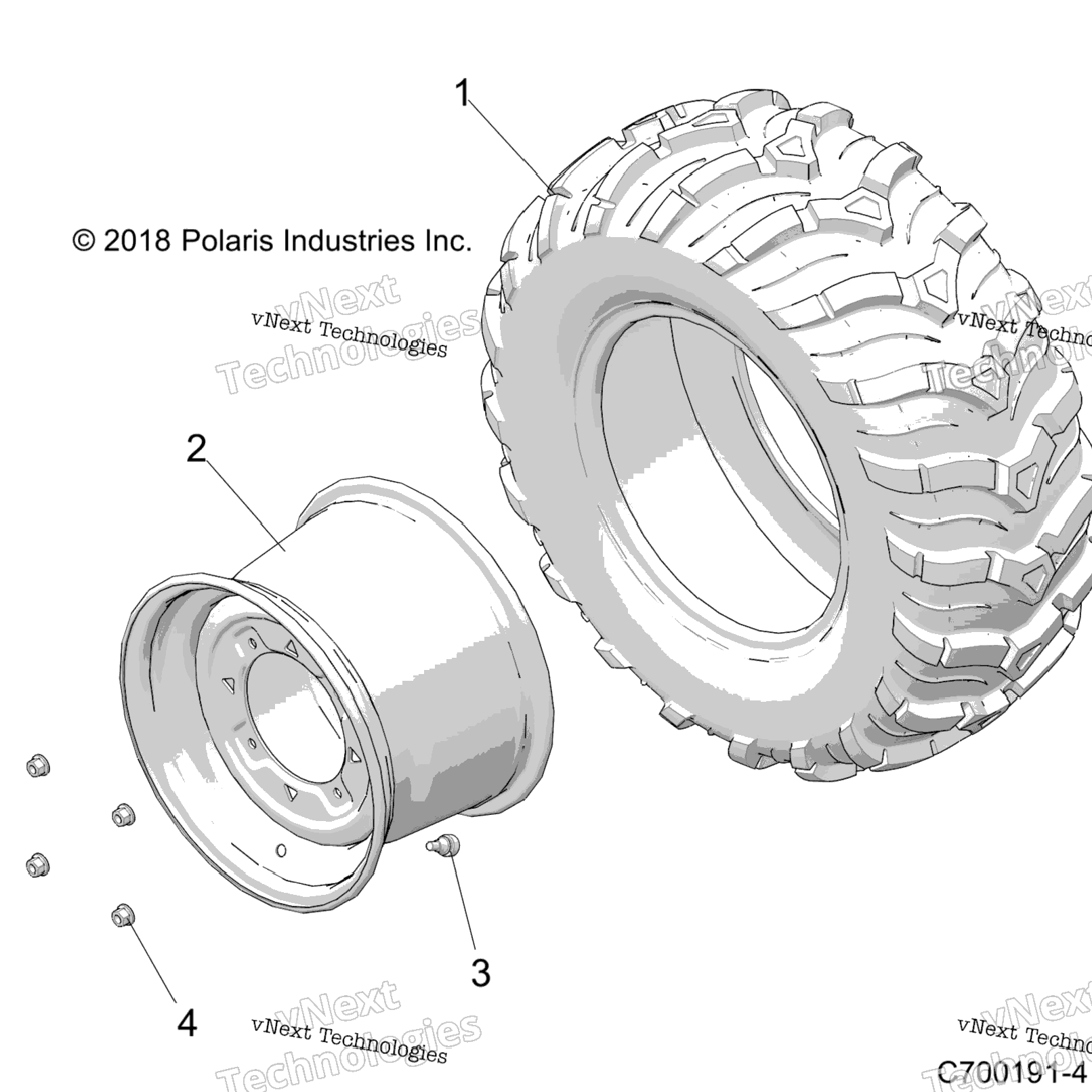 Wheels, Rear