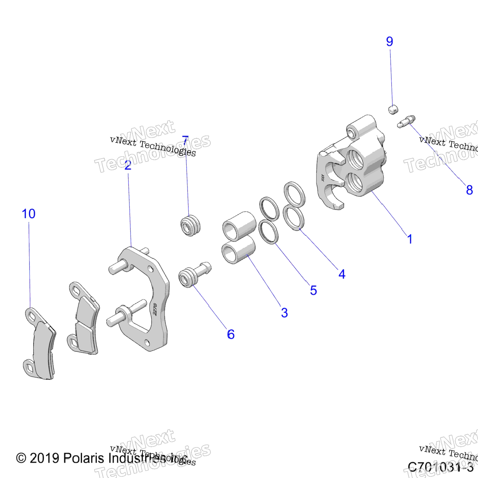 Brakes, Rear Caliper