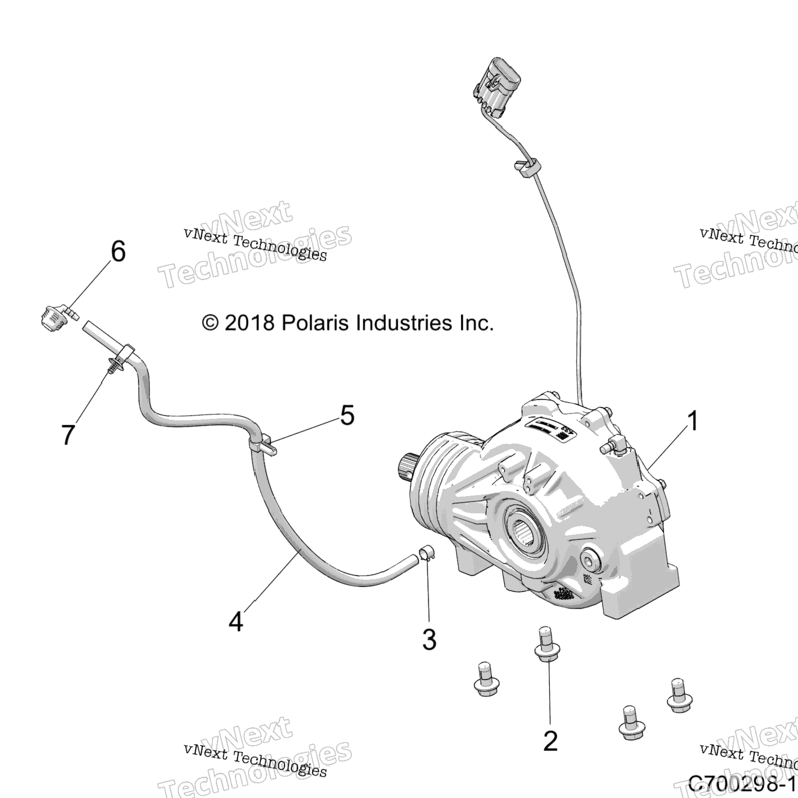 Drive Train, Front Gearcase Mounting