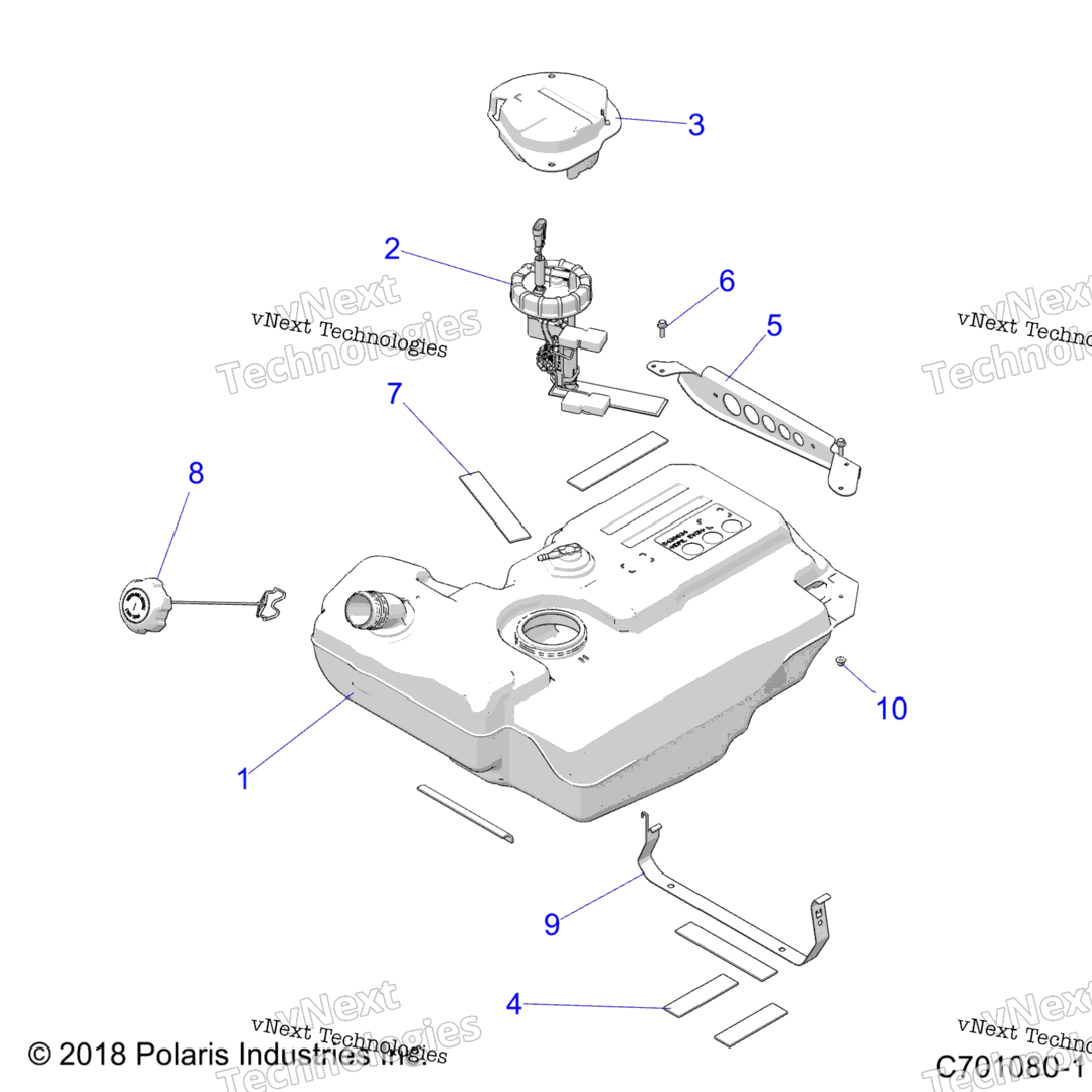 Fuel System, Tank, Evap