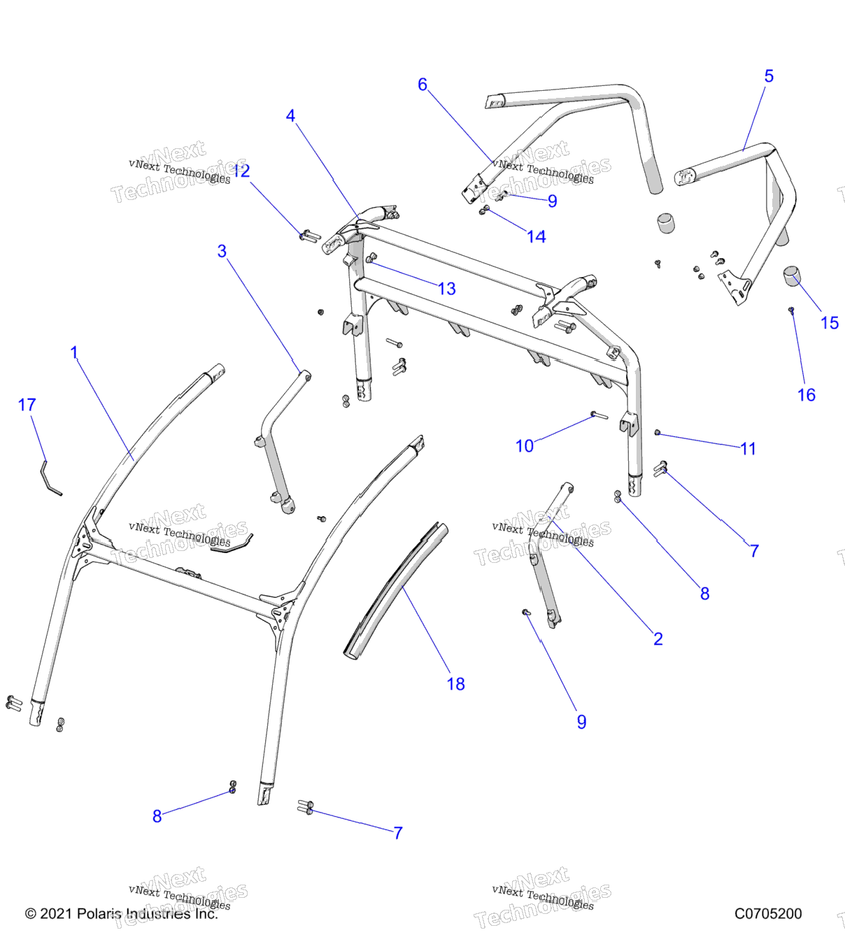 Chassis, Cab Frame