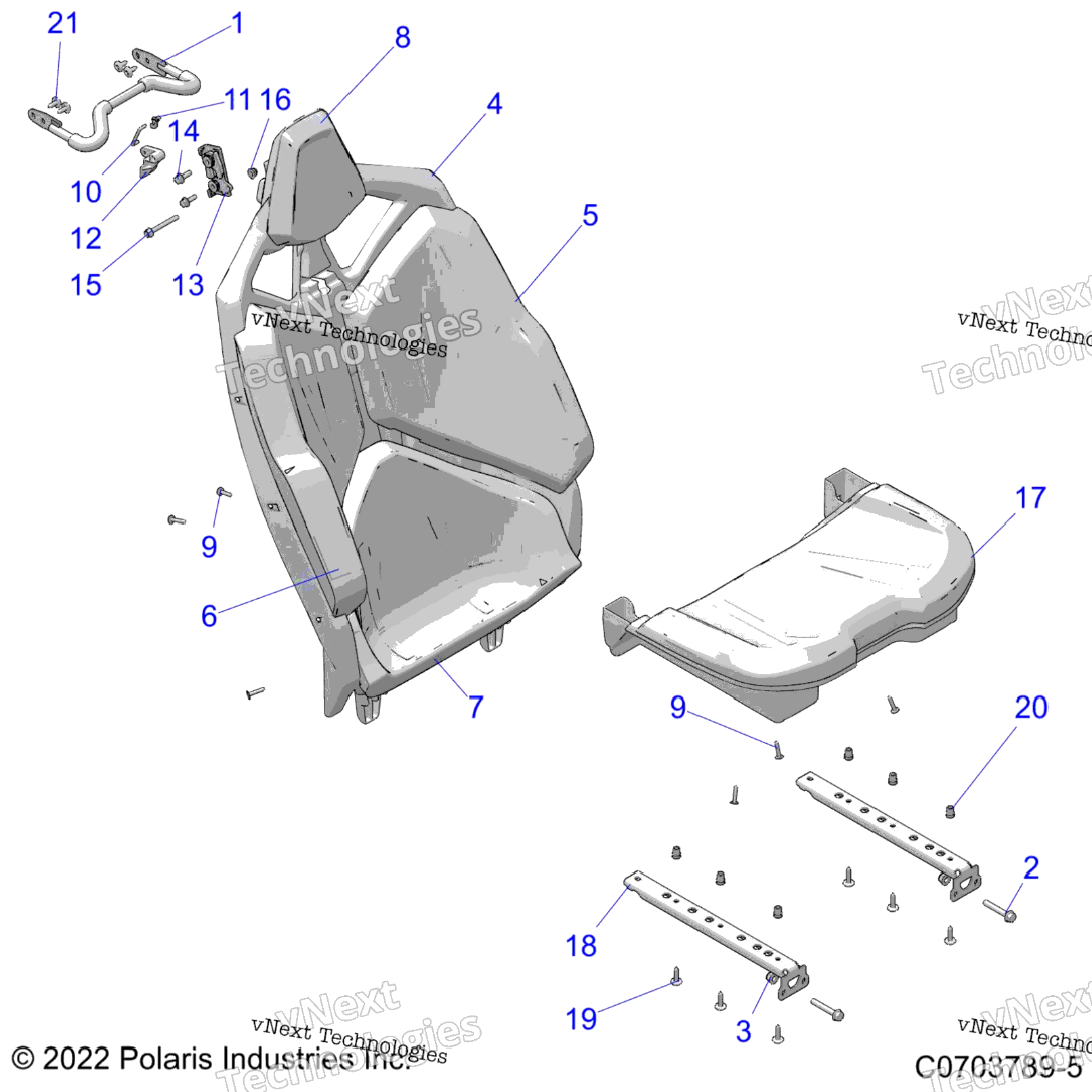 Body, Seat Asm.,Rear Z22g4e92ajBj