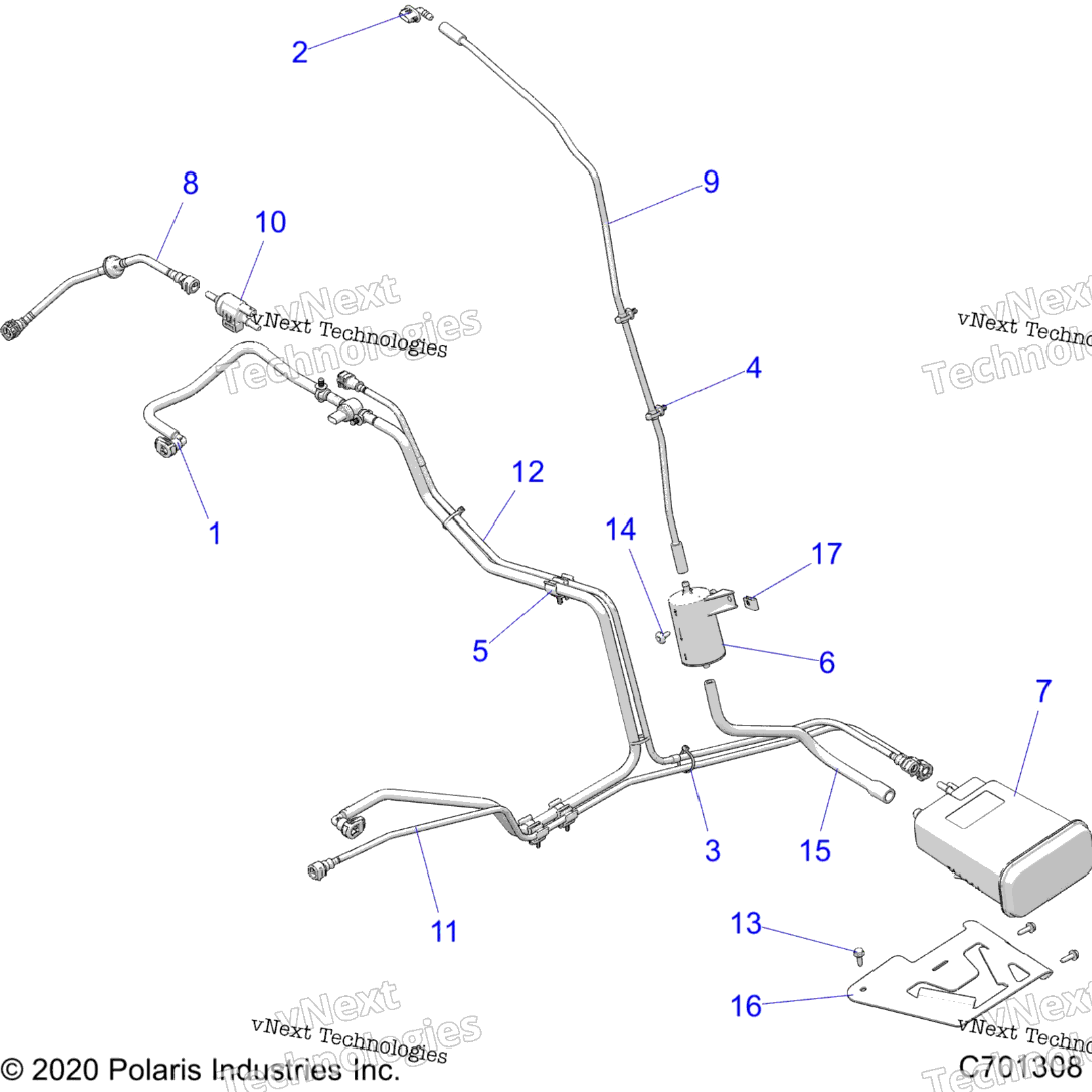 Fuel Systems, Fuel Lines, Evap Z22gae92bjGak92bpGav92bp