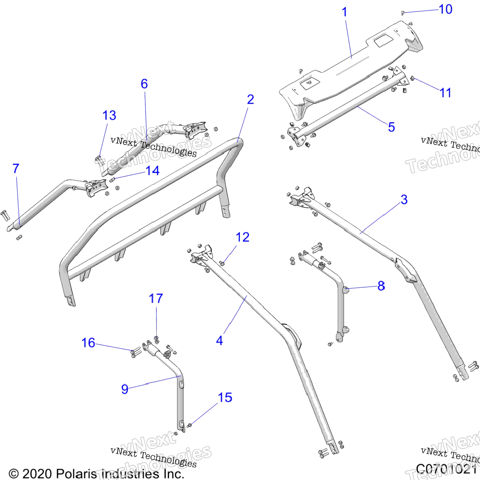 Chassis, Cab Frame