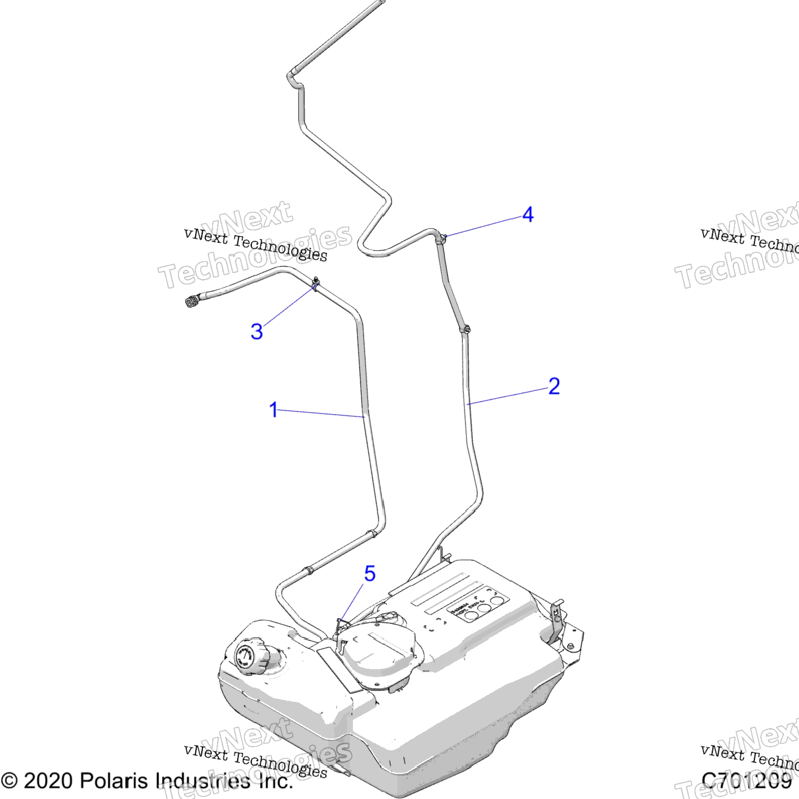 Fuel System, Lines, Std