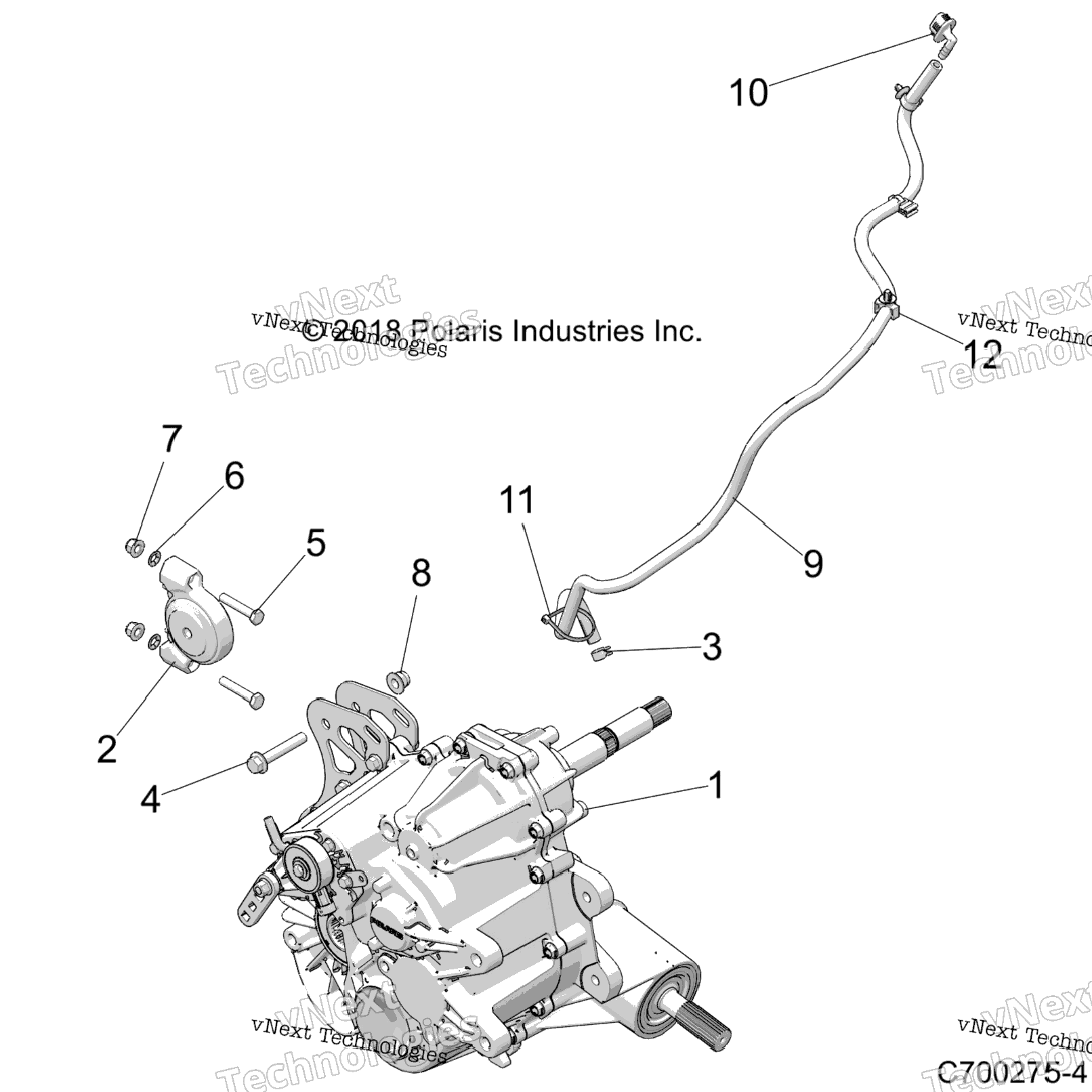 Drive Train, Main Gearcase Mounting