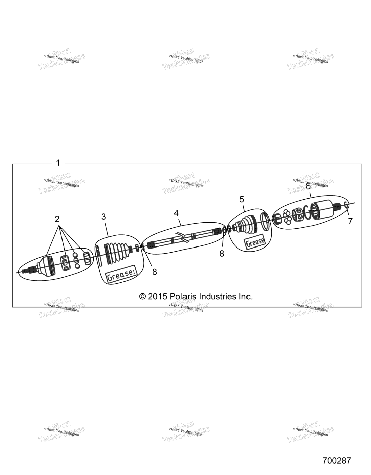 Drive Train, Half Shaft, Front