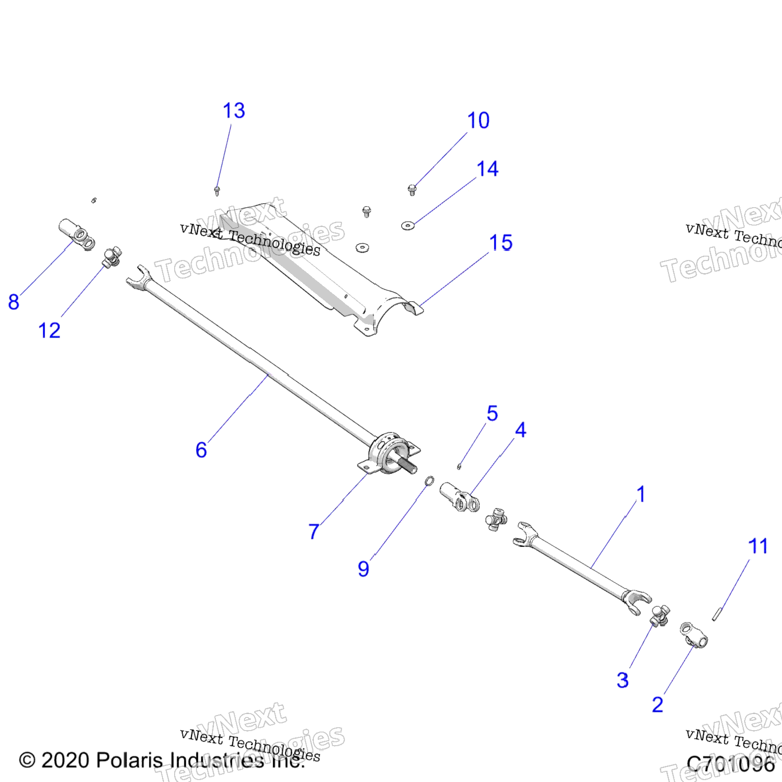 Drive Train, Prop Shaft