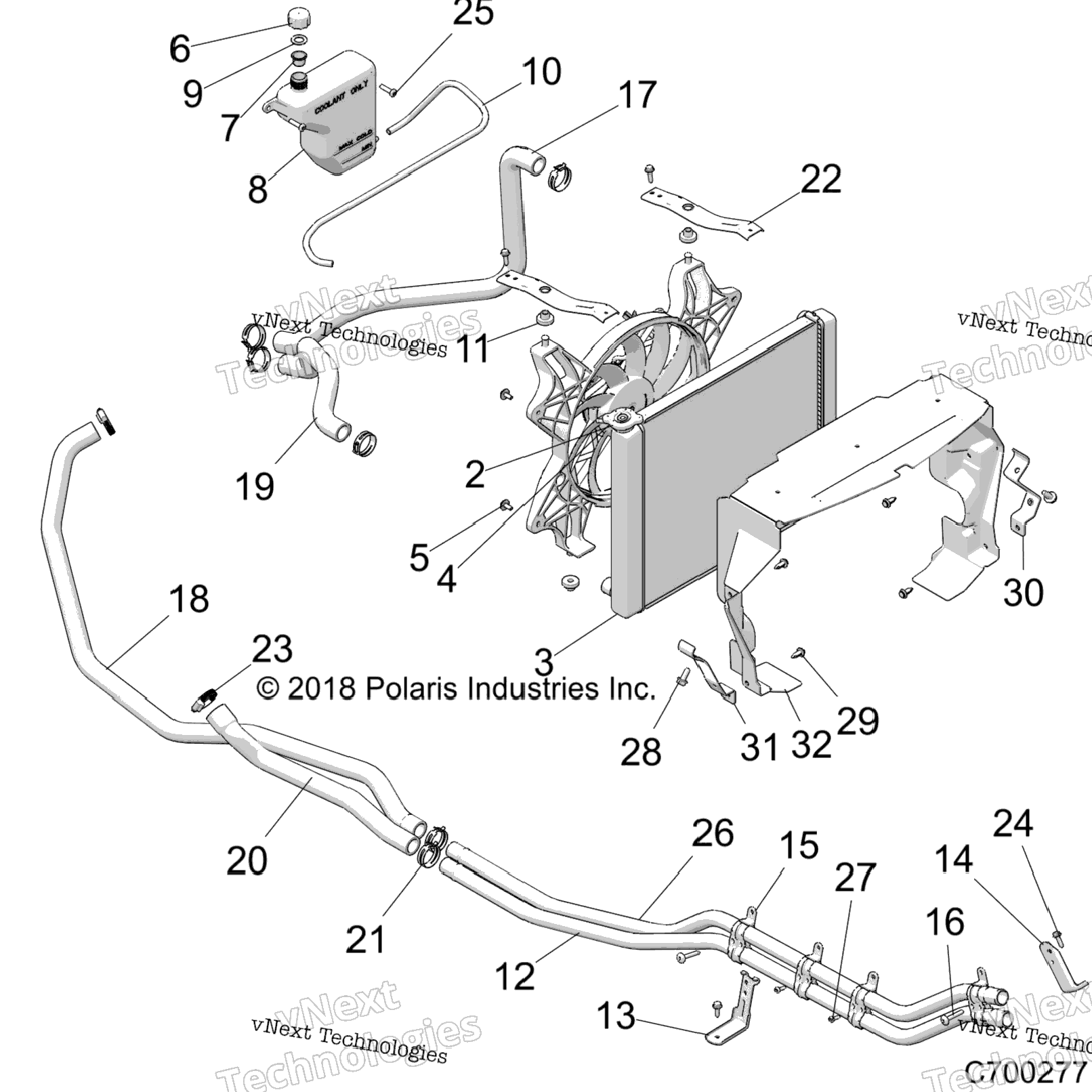 Engine, Cooling, Aux. System