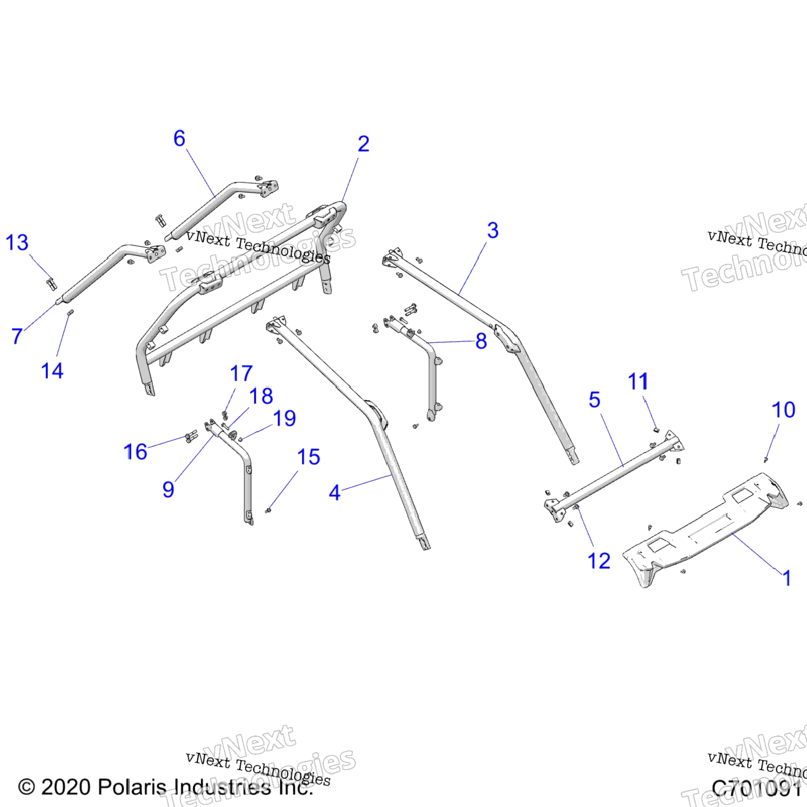 Chassis, Cab Frame