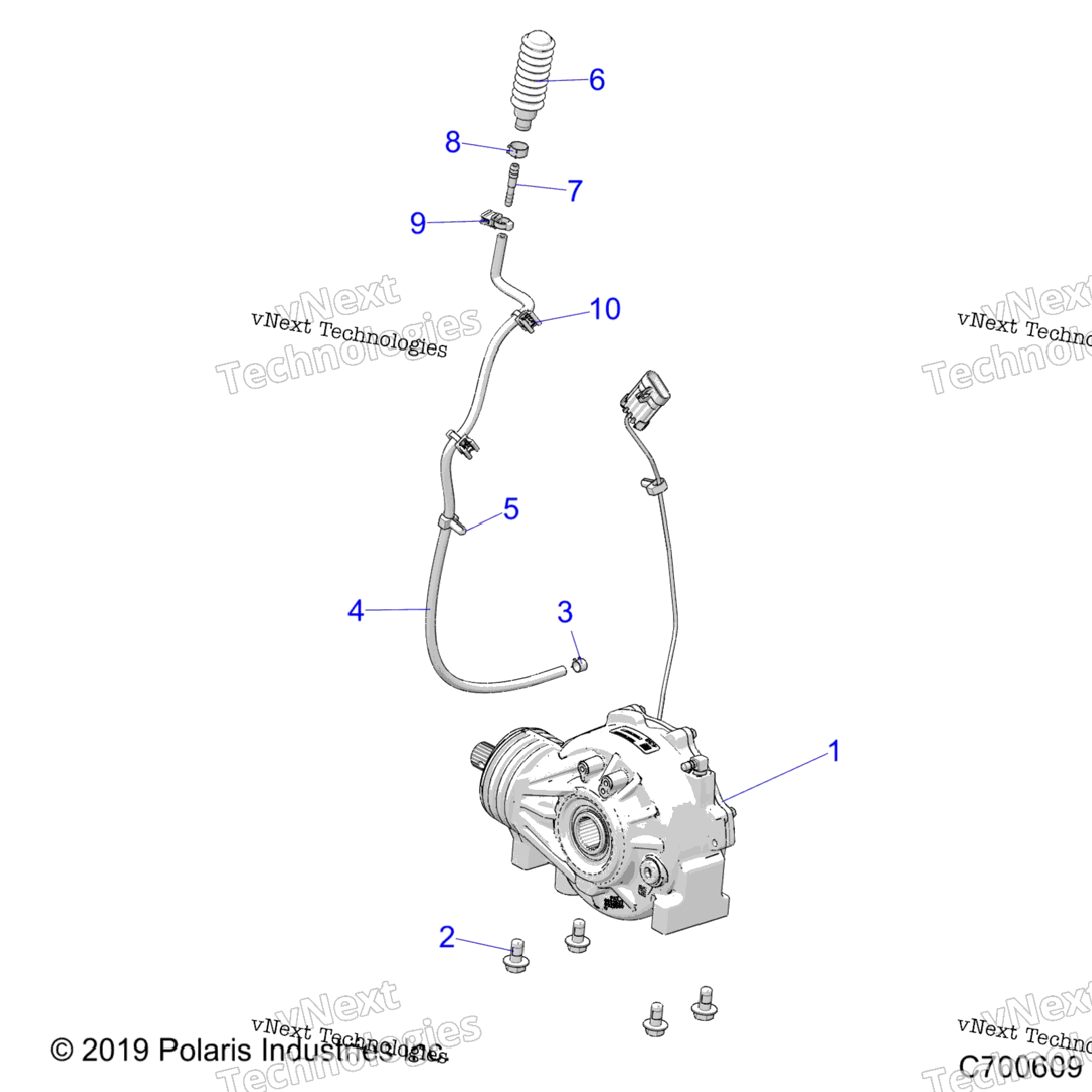 Drive Train, Front Gearcase Mounting