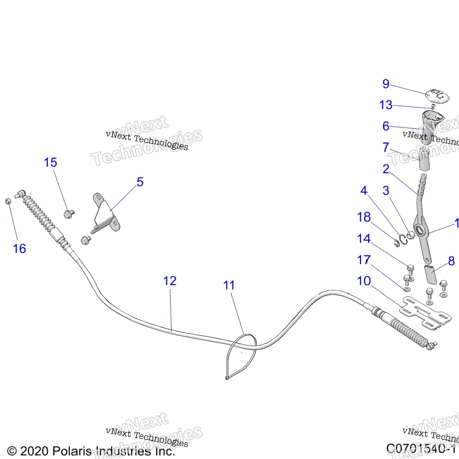 Drive Train, Gear Selector