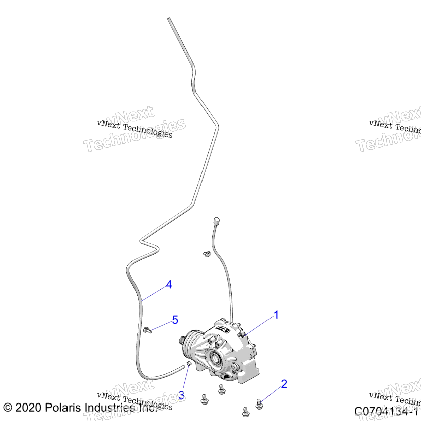 Drive Train, Front Gearcase Mounting