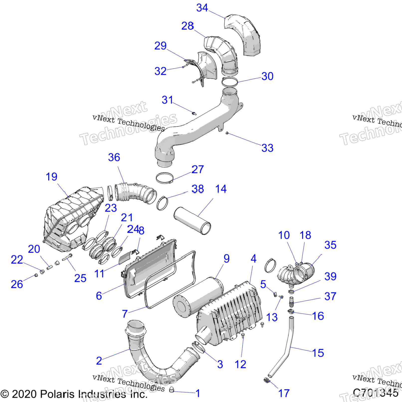 Engine, Air Intake System