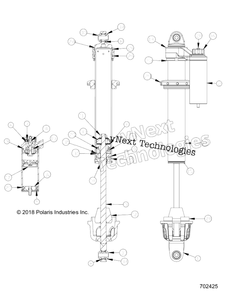 Suspension, Front Shock Internals