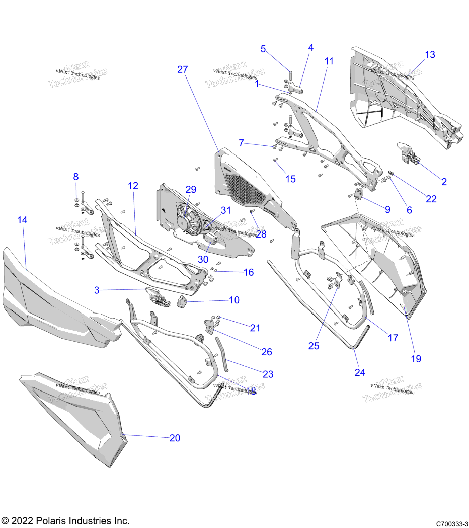 Body, Doors, Front, Ride Command Z22n4k99akBkArBr