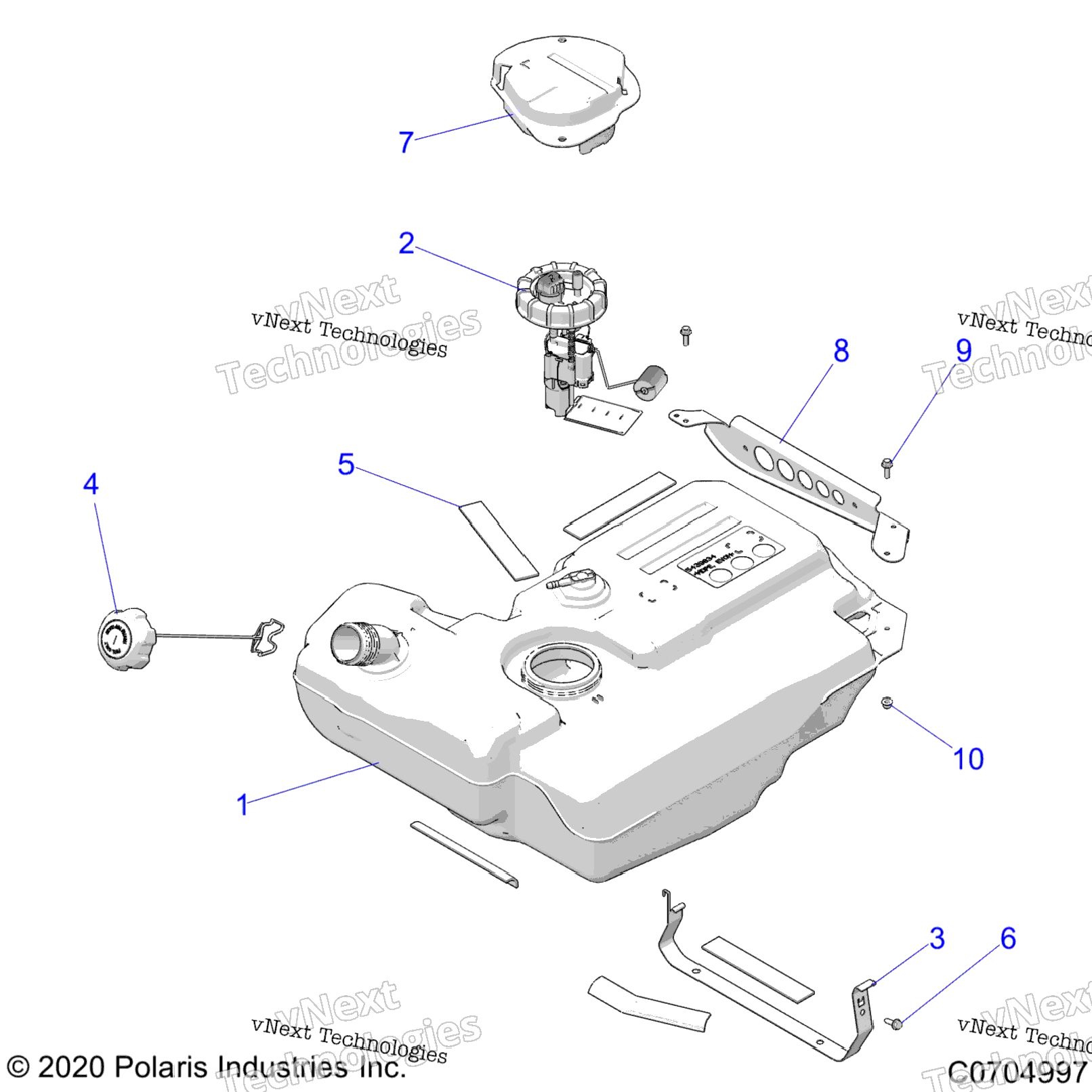 Body, Fuel Tank