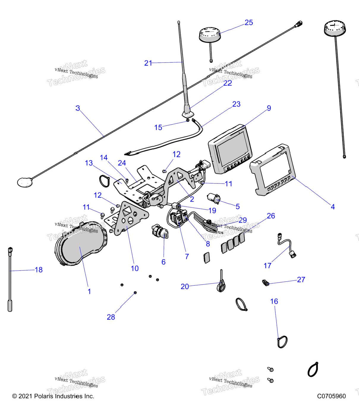 Electrical, Dash Instruments And Controls, Ride Command Z22n4k99akArBkBr