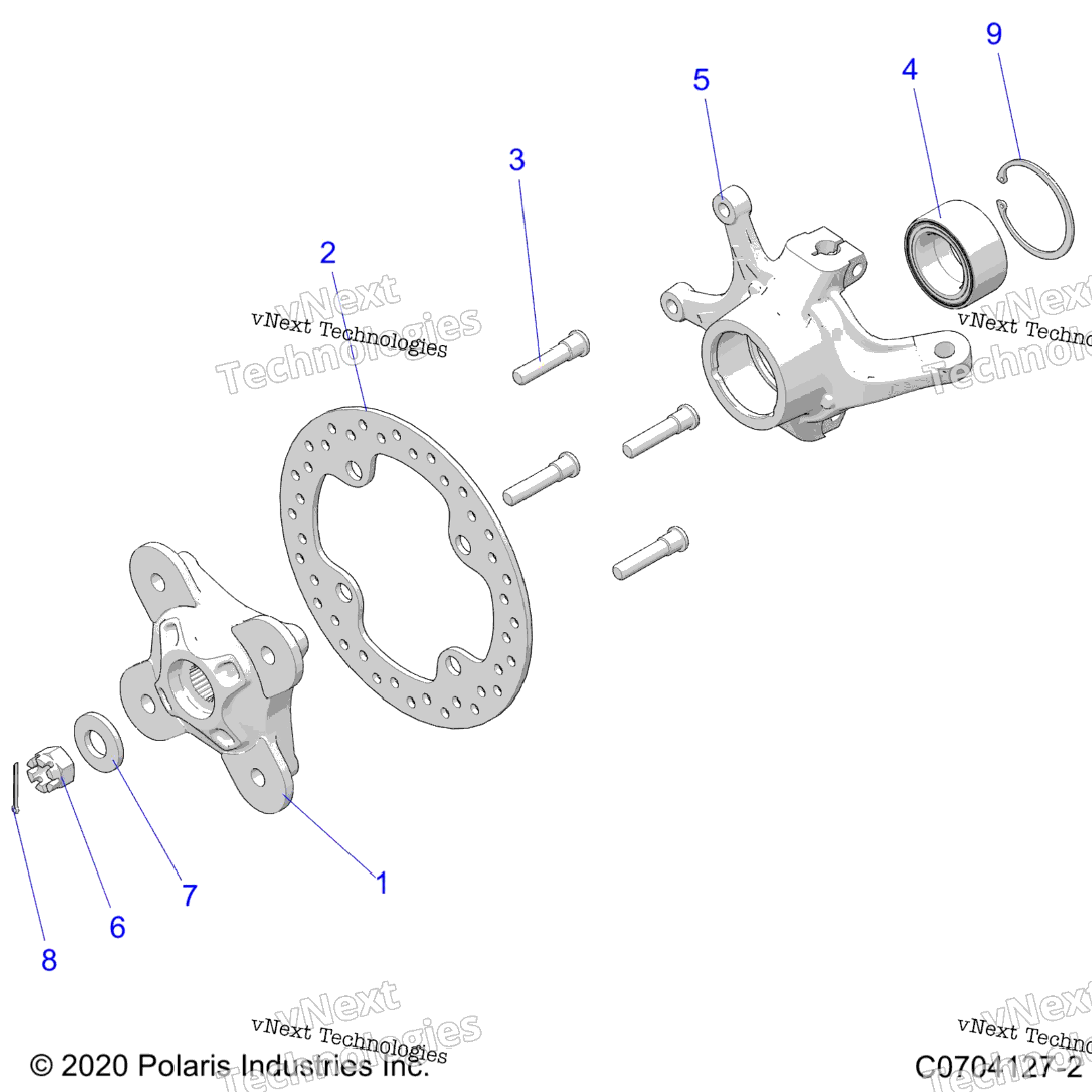 Suspension, Front Carrier