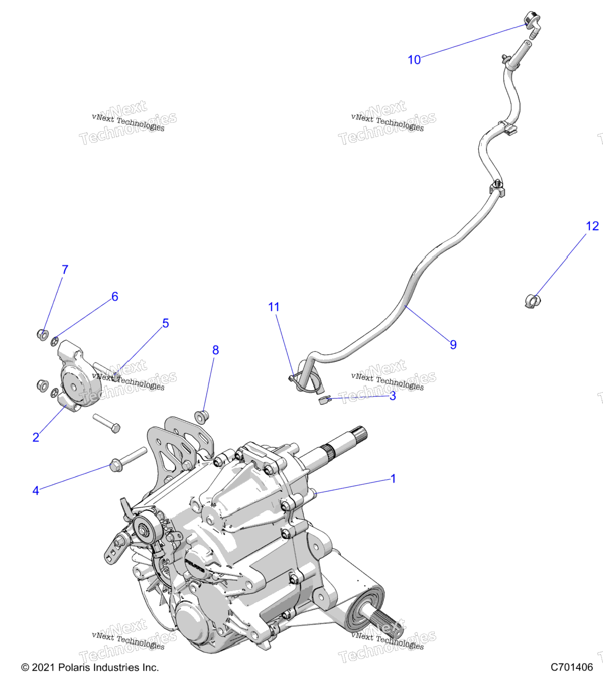 Drive Train, Main Gearcase Mounting