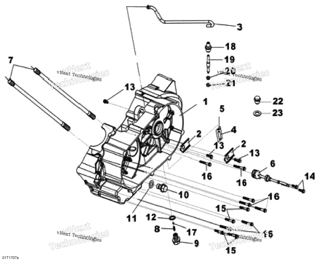 Left Crankcase Half