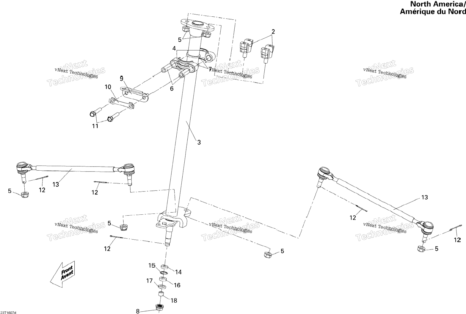 Steering Linkage North America