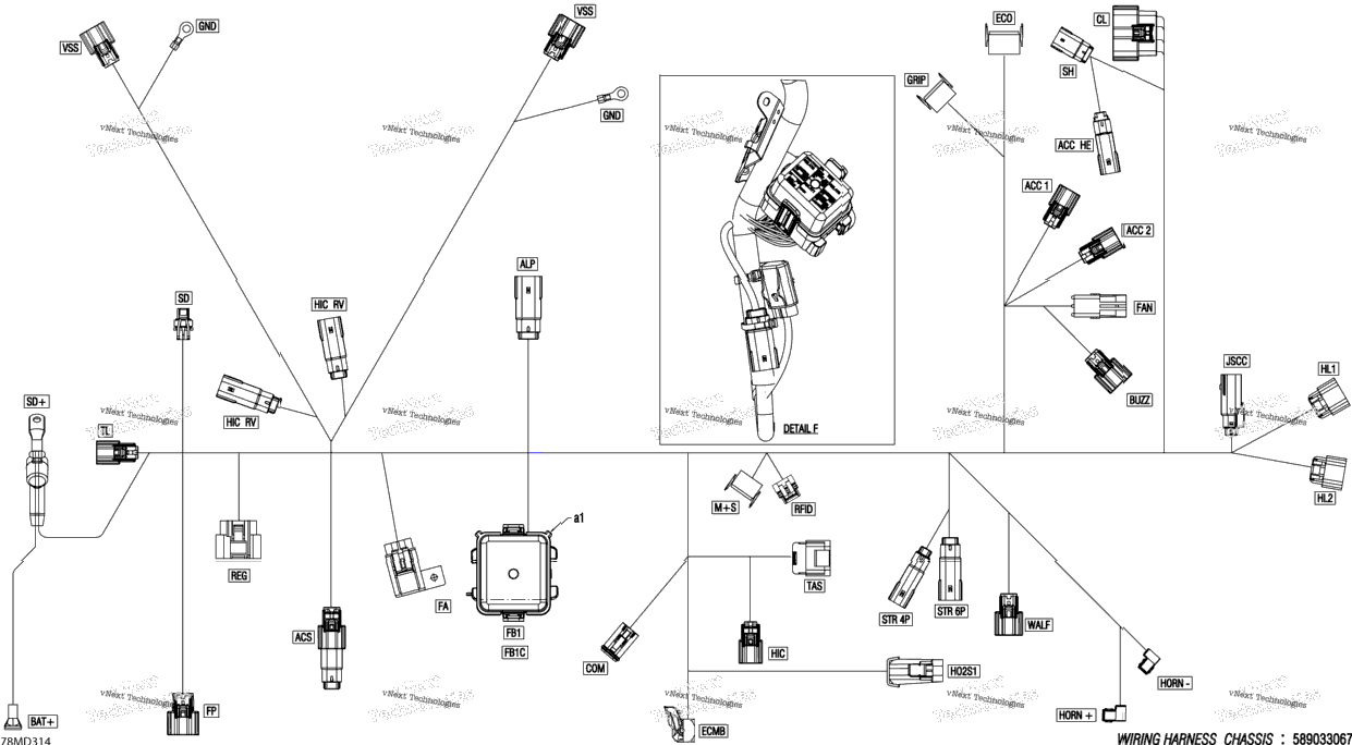 Electric - Main Harness - 515179662