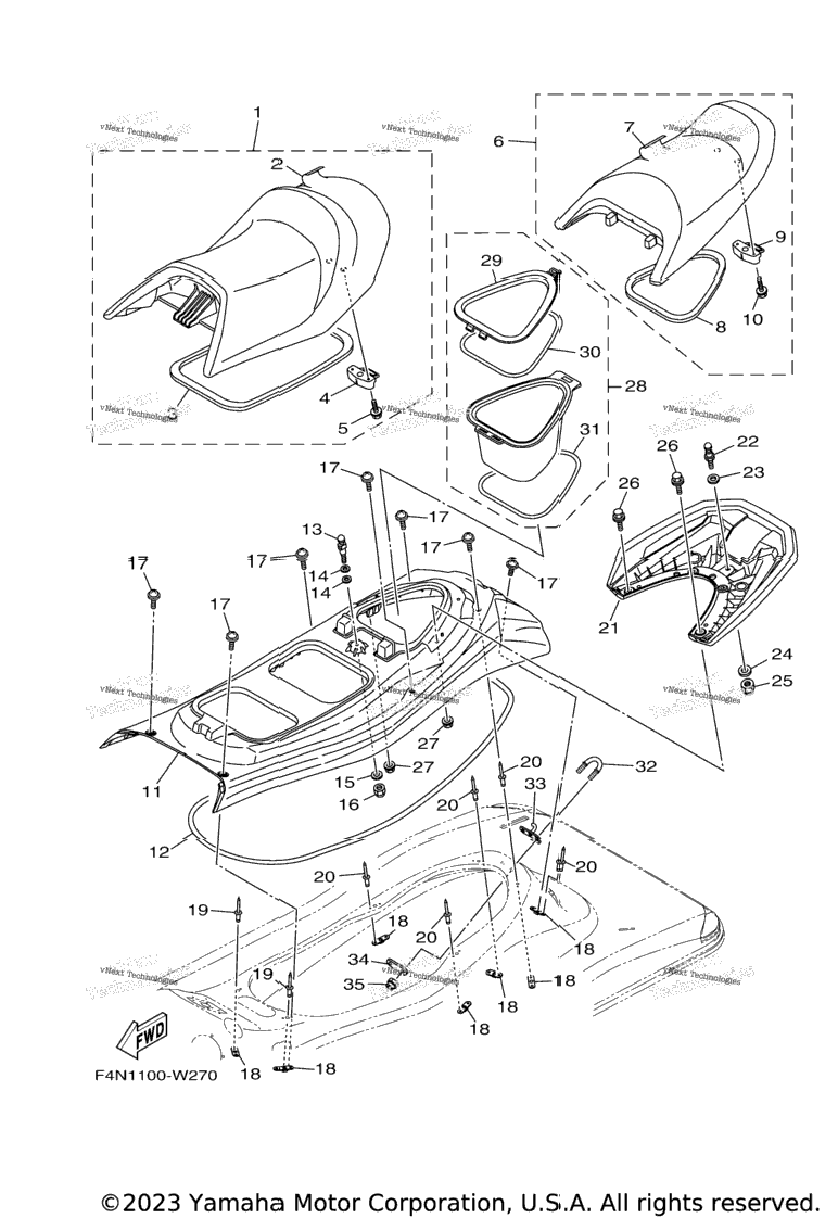 Seat & Under Locker