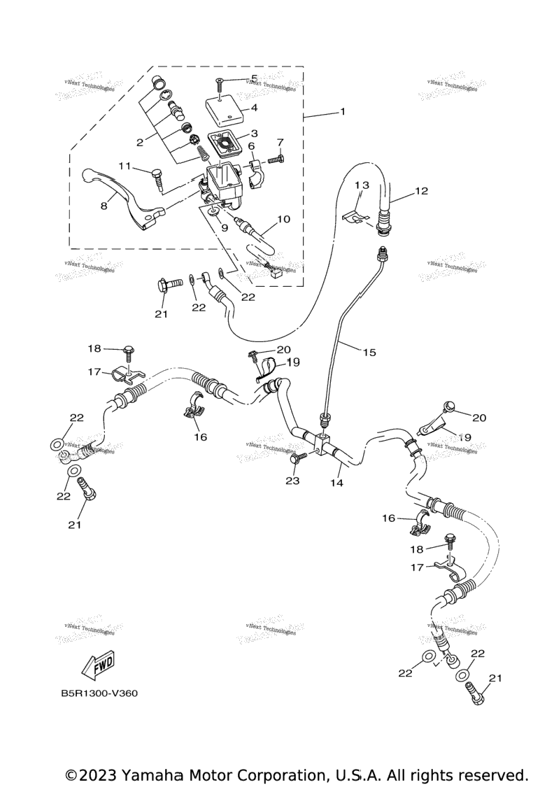 Front Master Cylinder