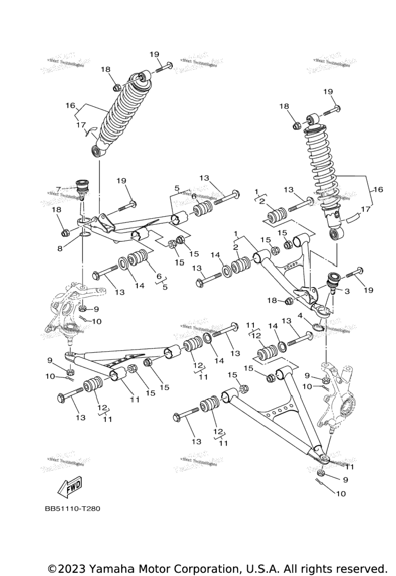 Front Suspension & Wheel