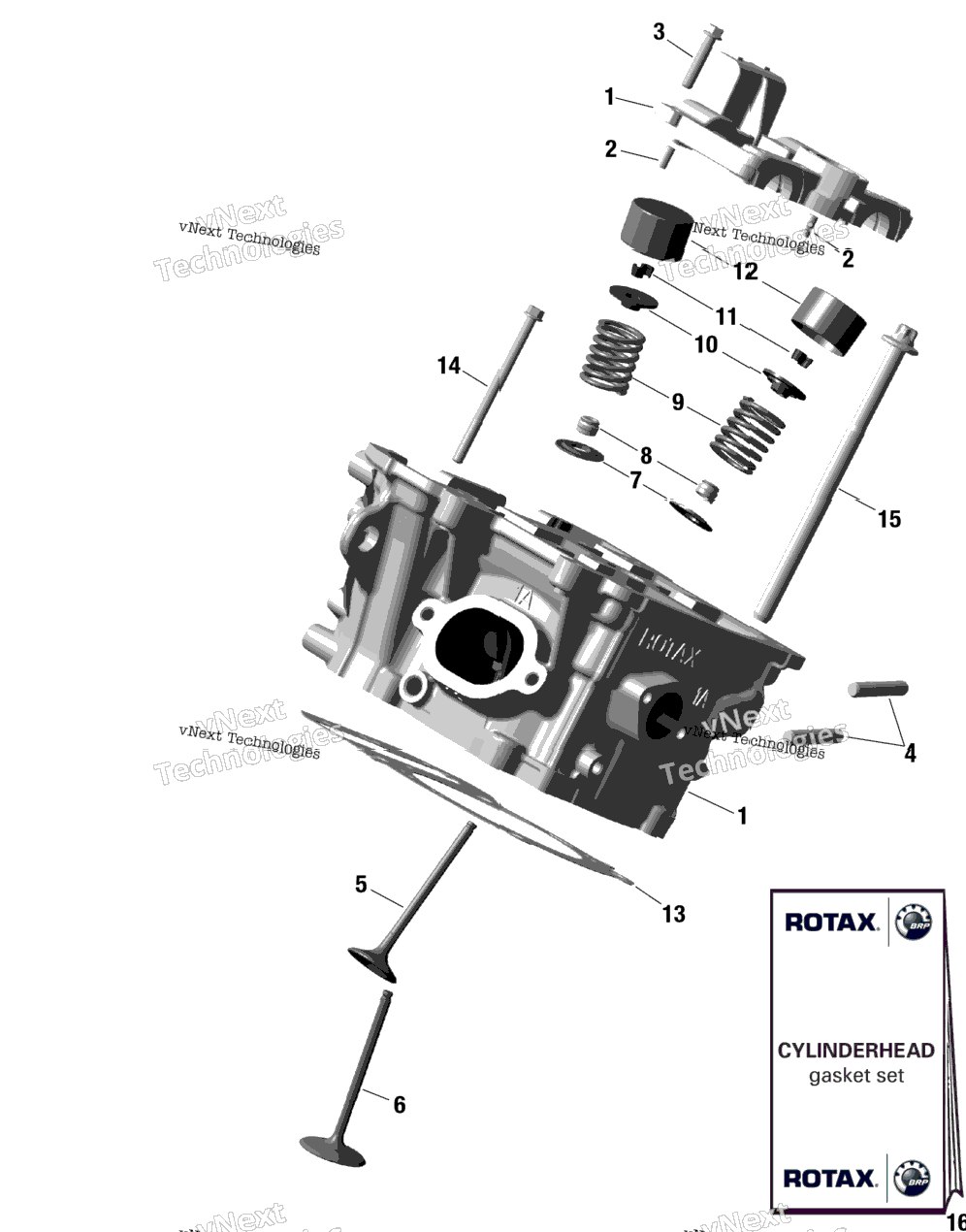 Rotax - Cylinder Head