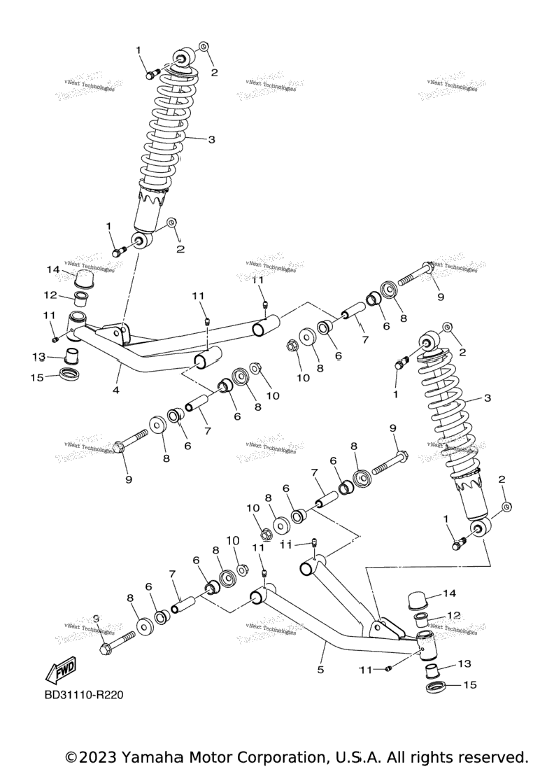 Front Suspension & Wheel