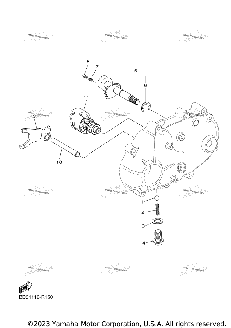 Shift Cam & Fork