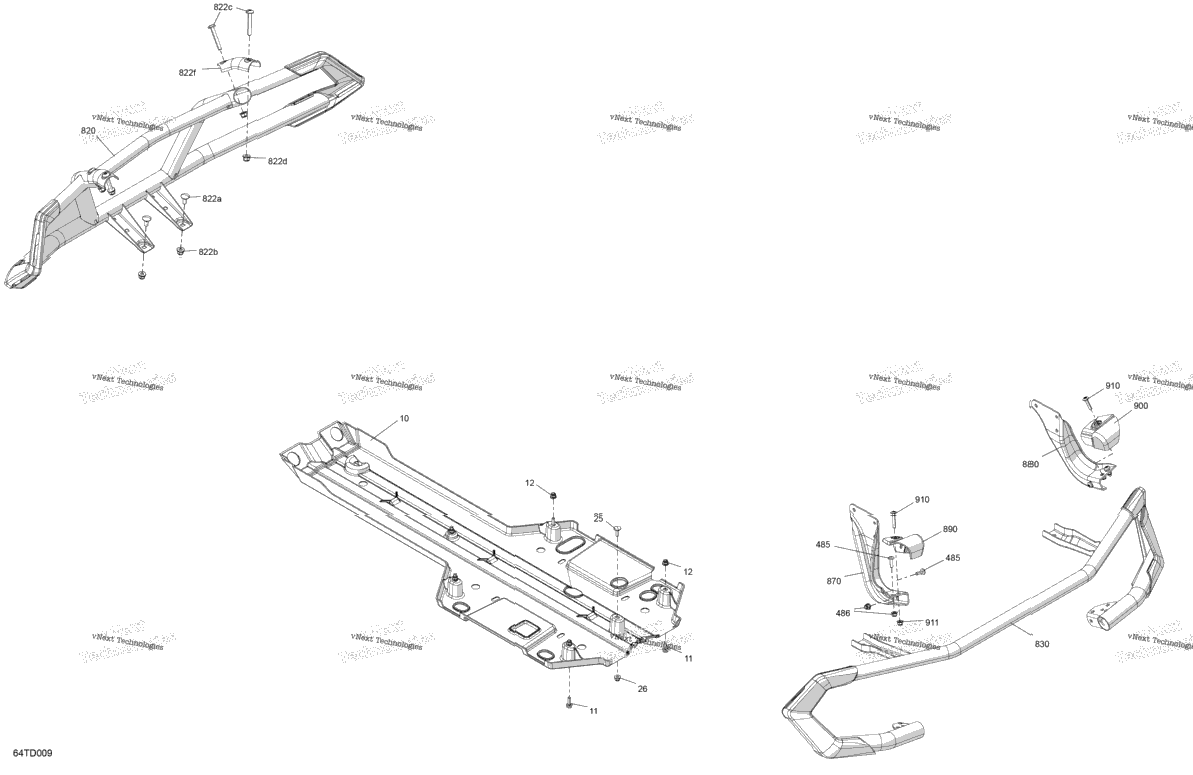 Body - Skid Plate And Bumper