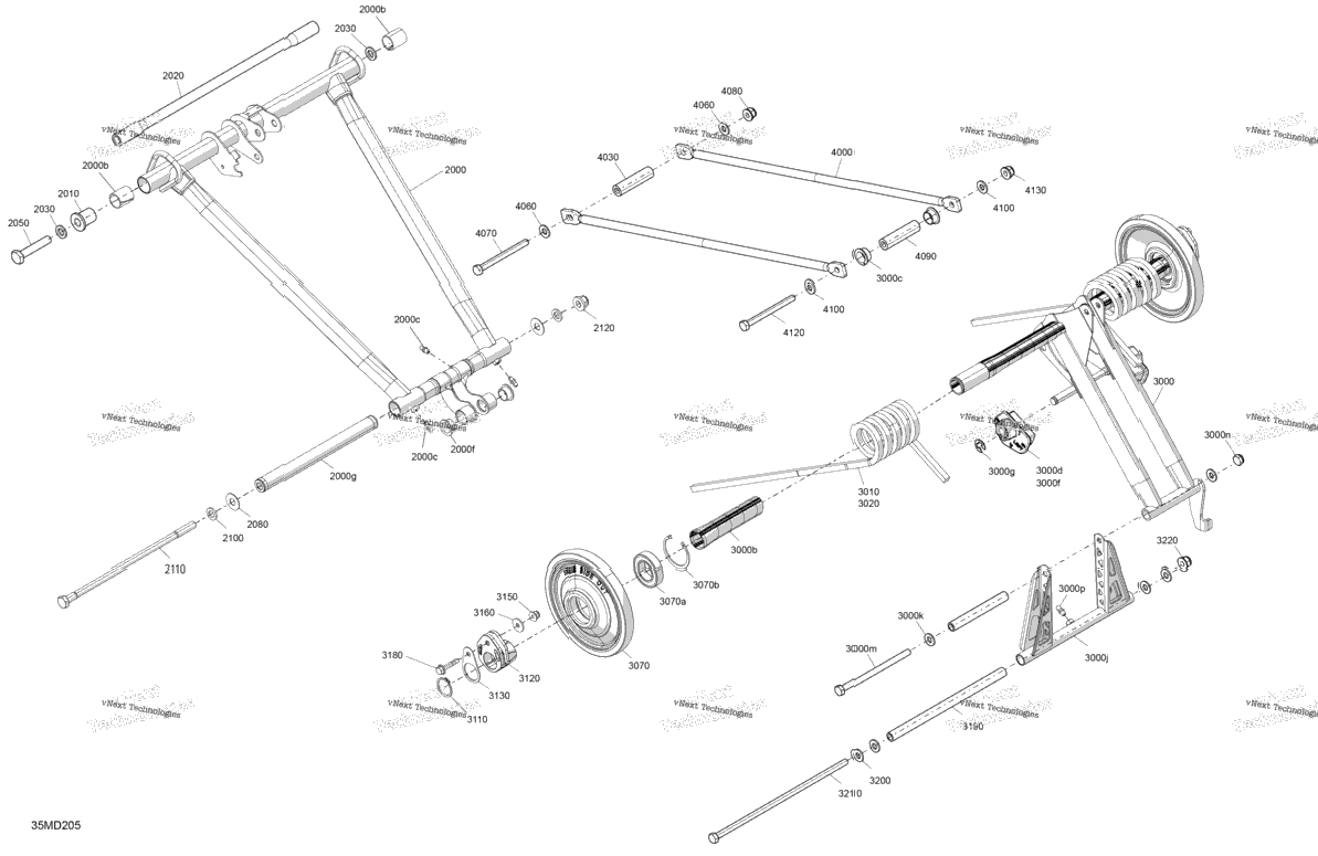 Suspension - Rear - Upper Section