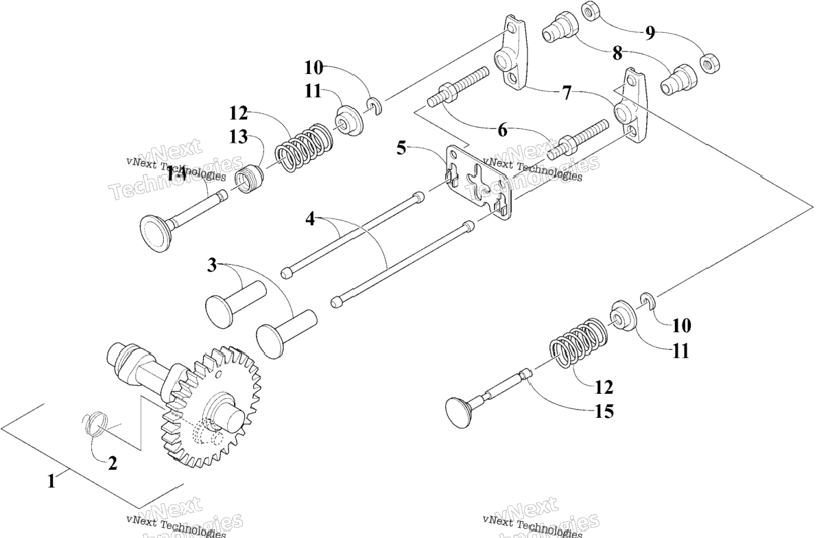 Engine - Camshaft And Valve