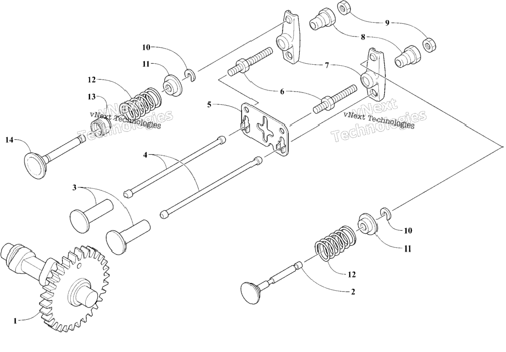 Engine - Camshaft And Valve