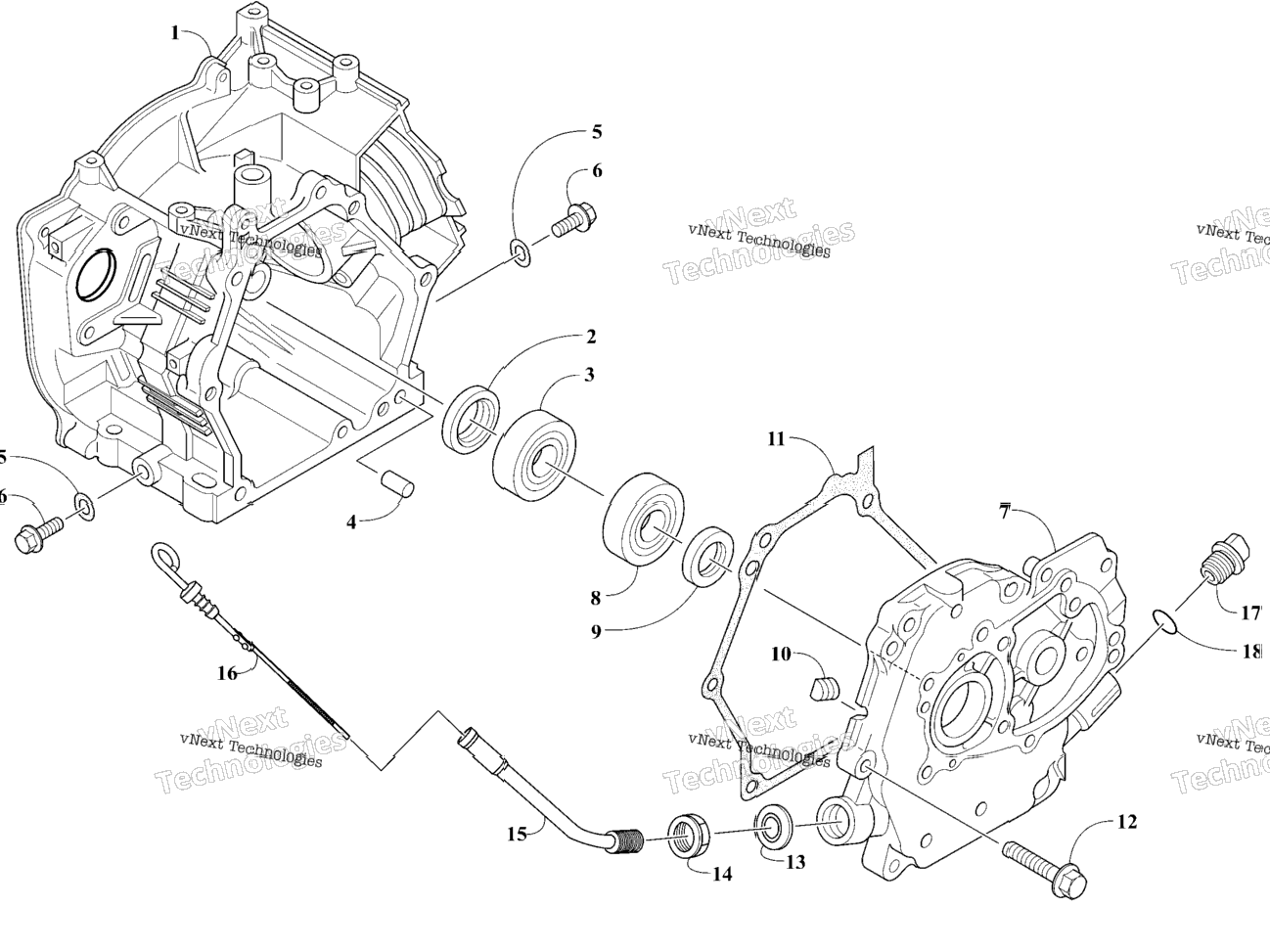 Engine - Crankcase And Cover