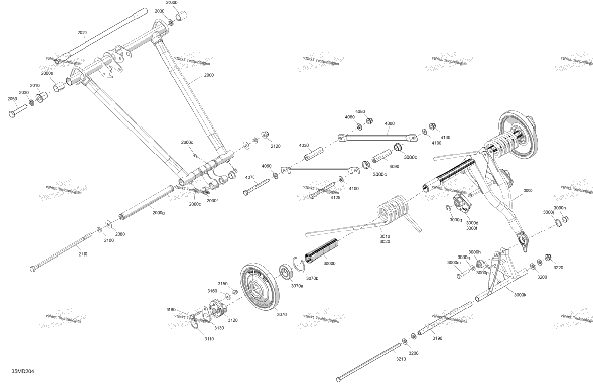 Suspension - Rear - Upper Section