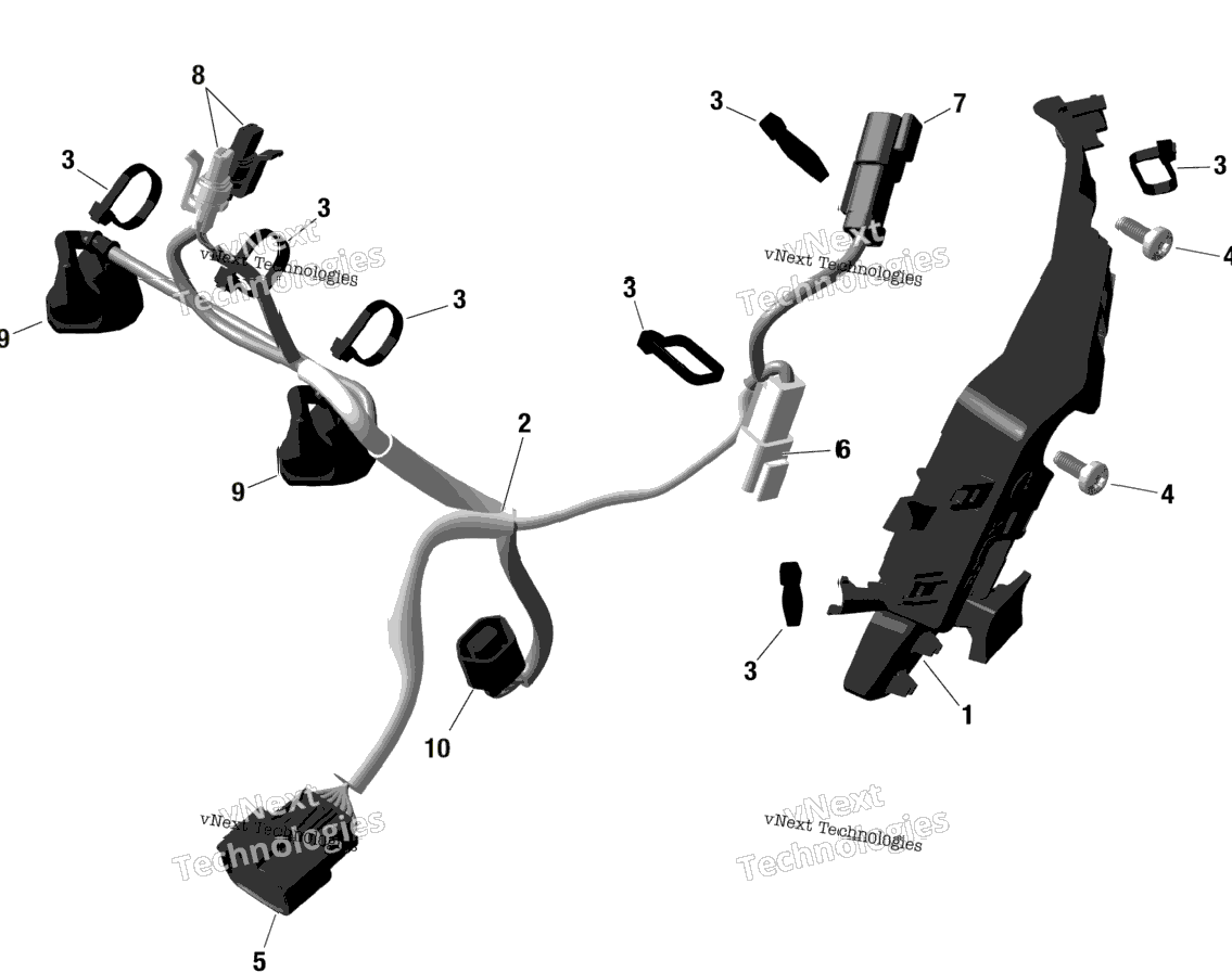 Rotax - Engine Harness And Electronic Module