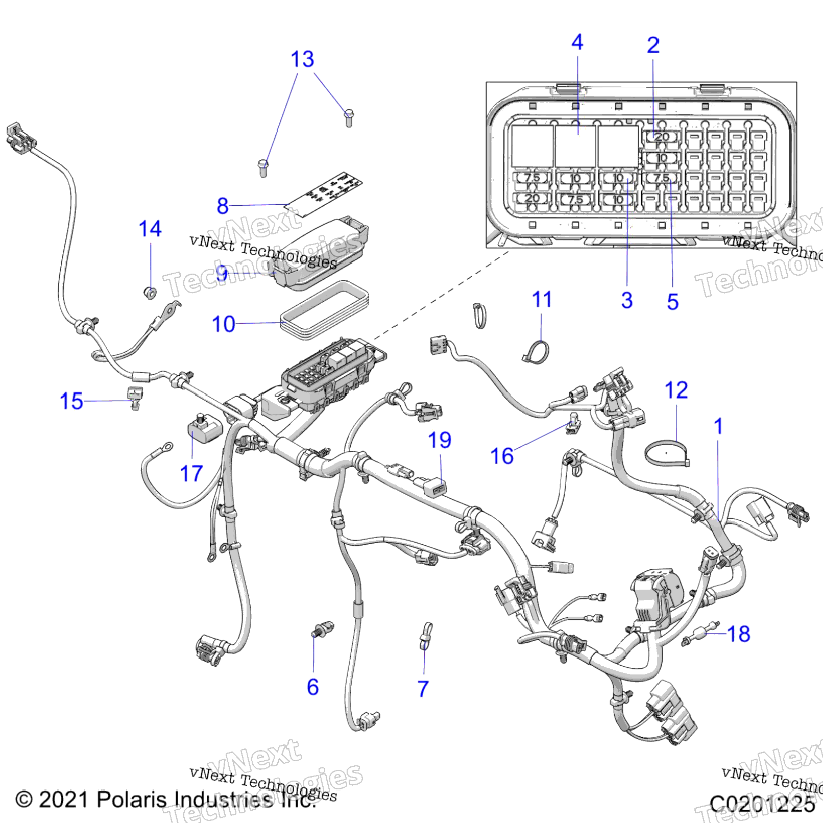 Electrical, Wire Harness & Fuses