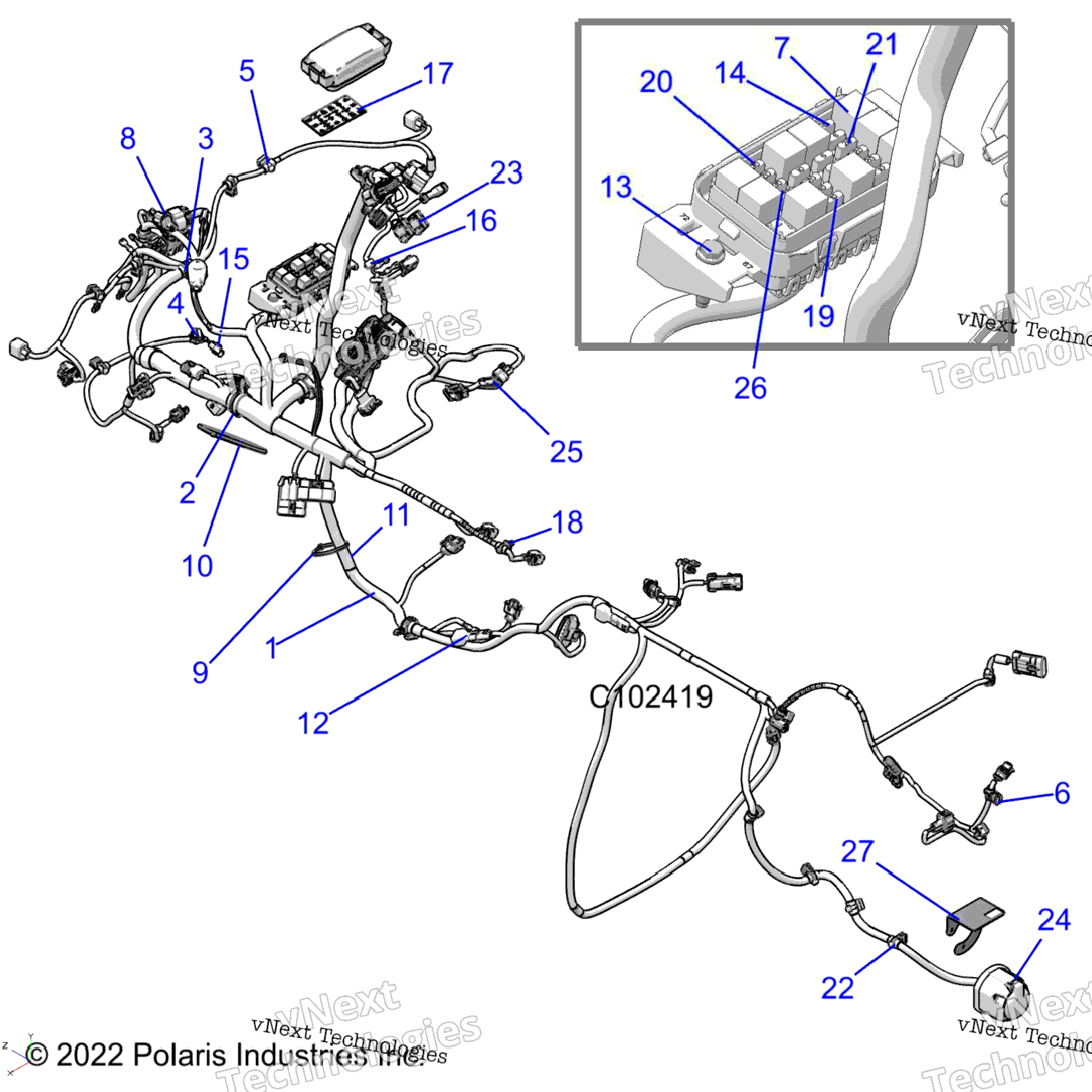 Electrical, Harness