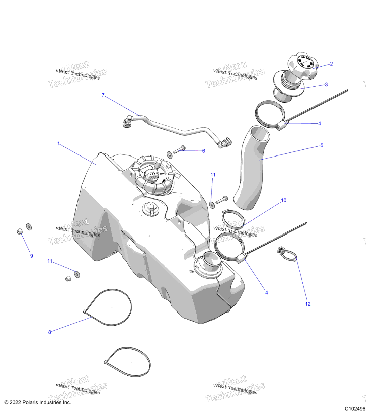 Fuel System, Fuel Tank