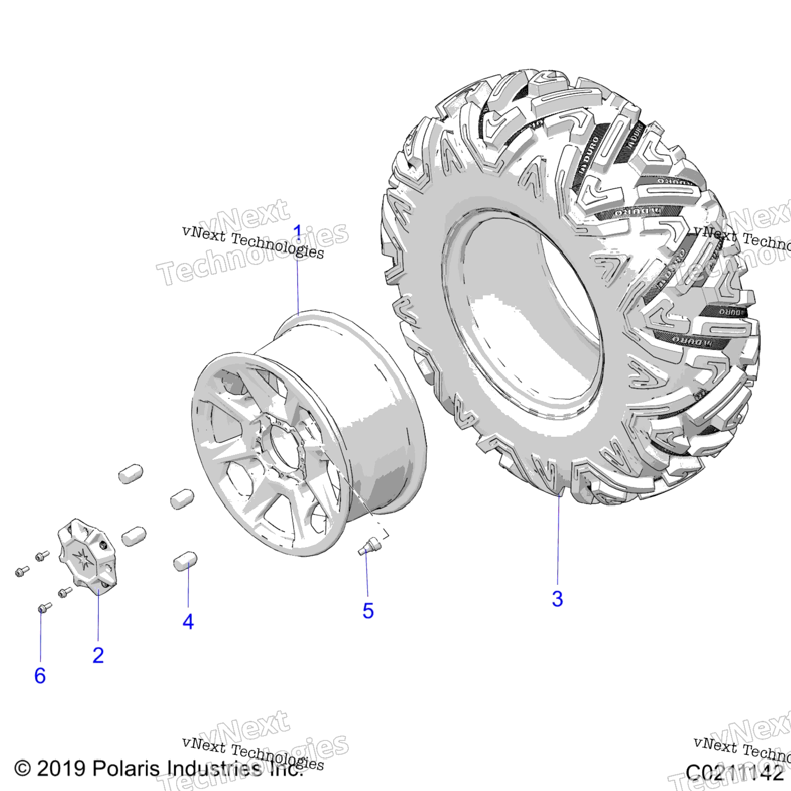 Wheels, Rear