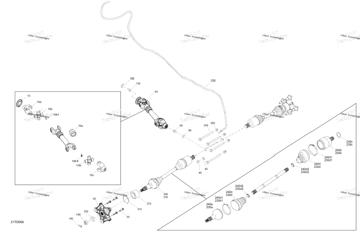 Drive - Rear - Common Parts