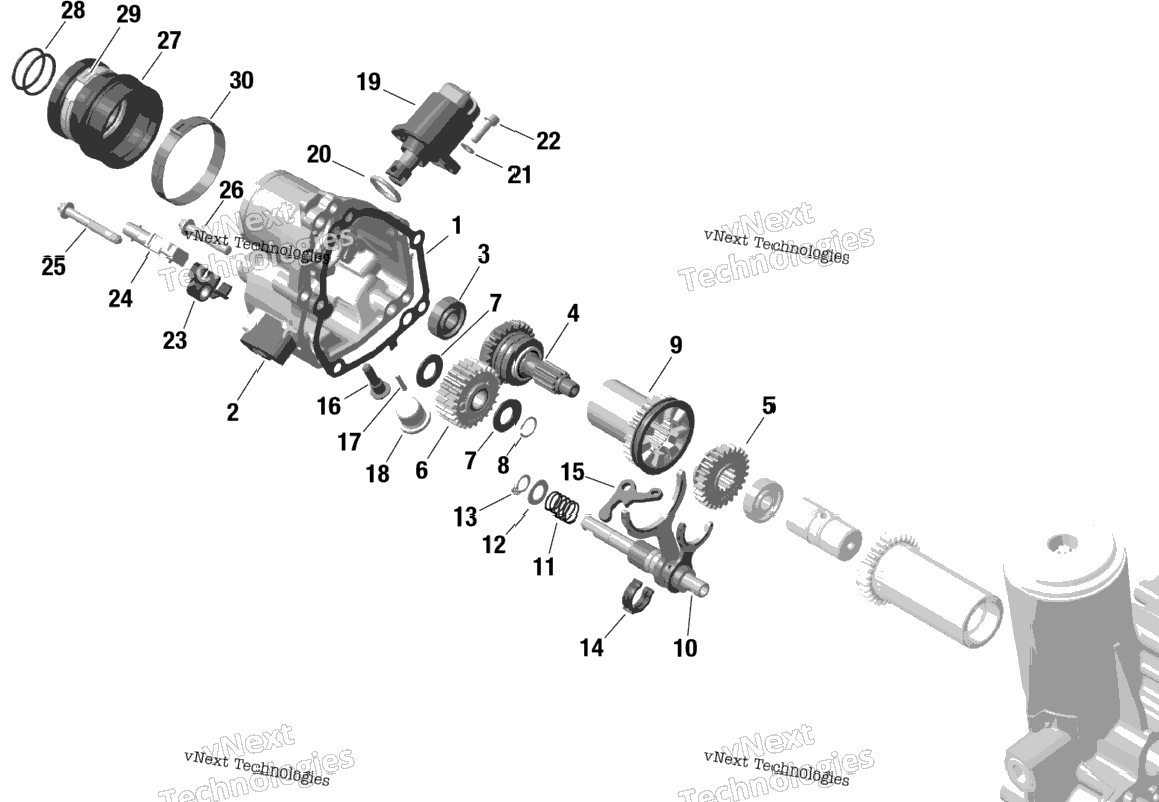 Rotax - Idf Gearbox