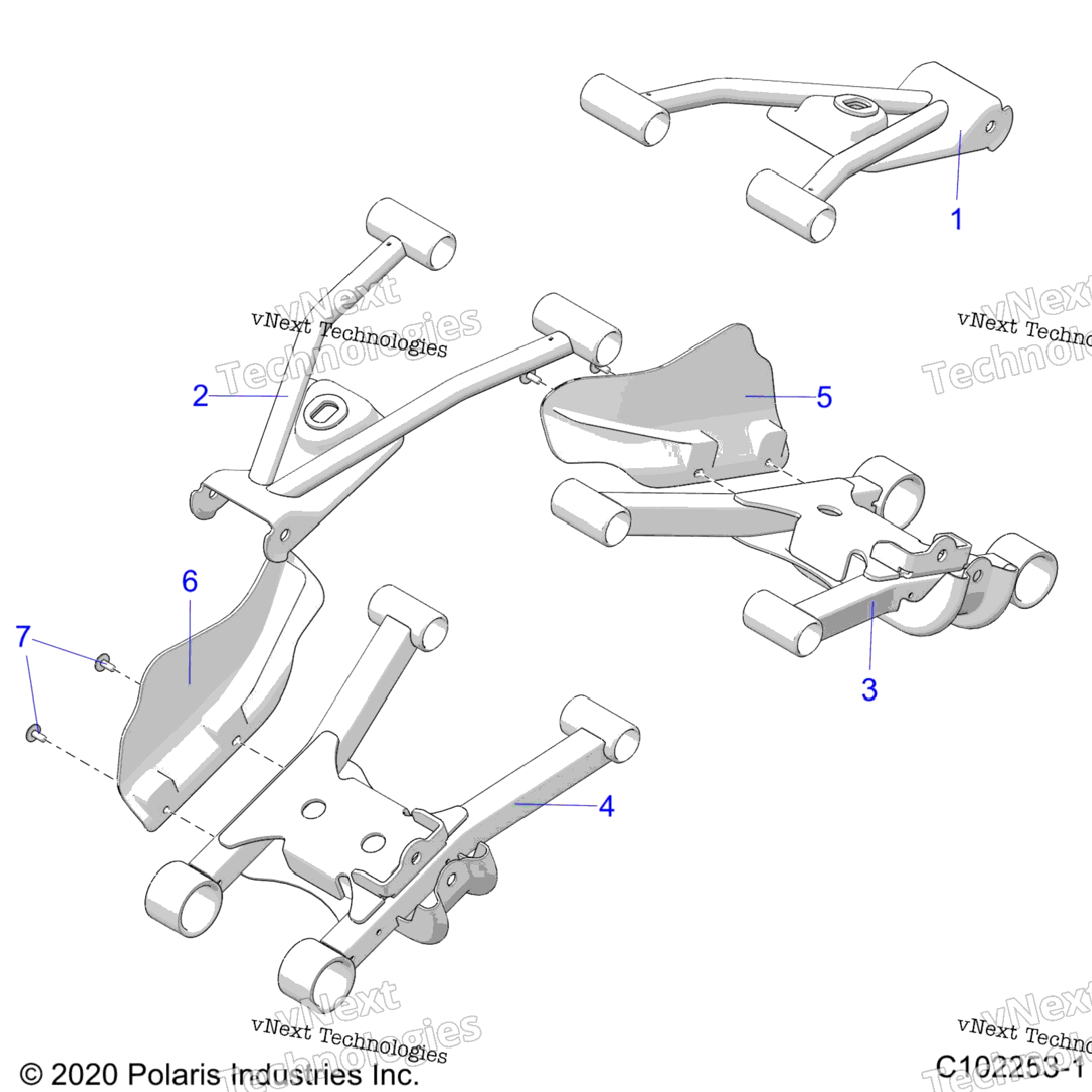 Suspension, Rear Control Arms