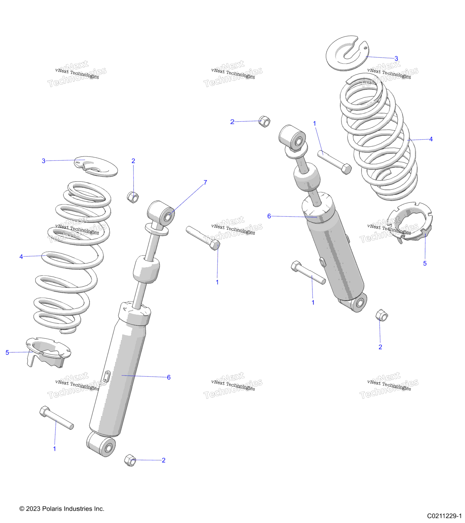 Suspension, Rear Shock A24she57fsS57fsCs