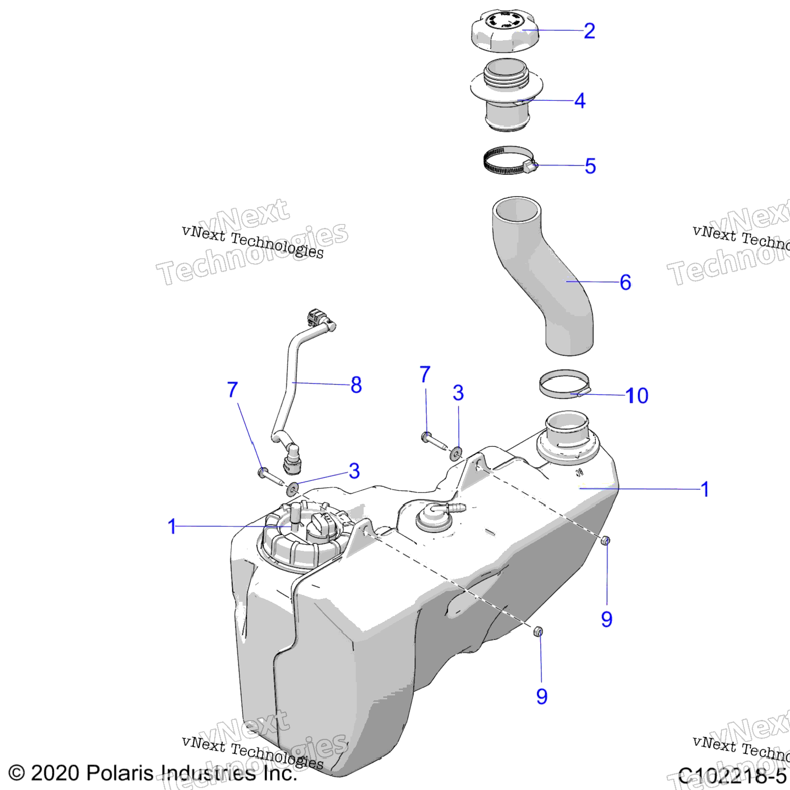 Fuel System, Fuel Tank