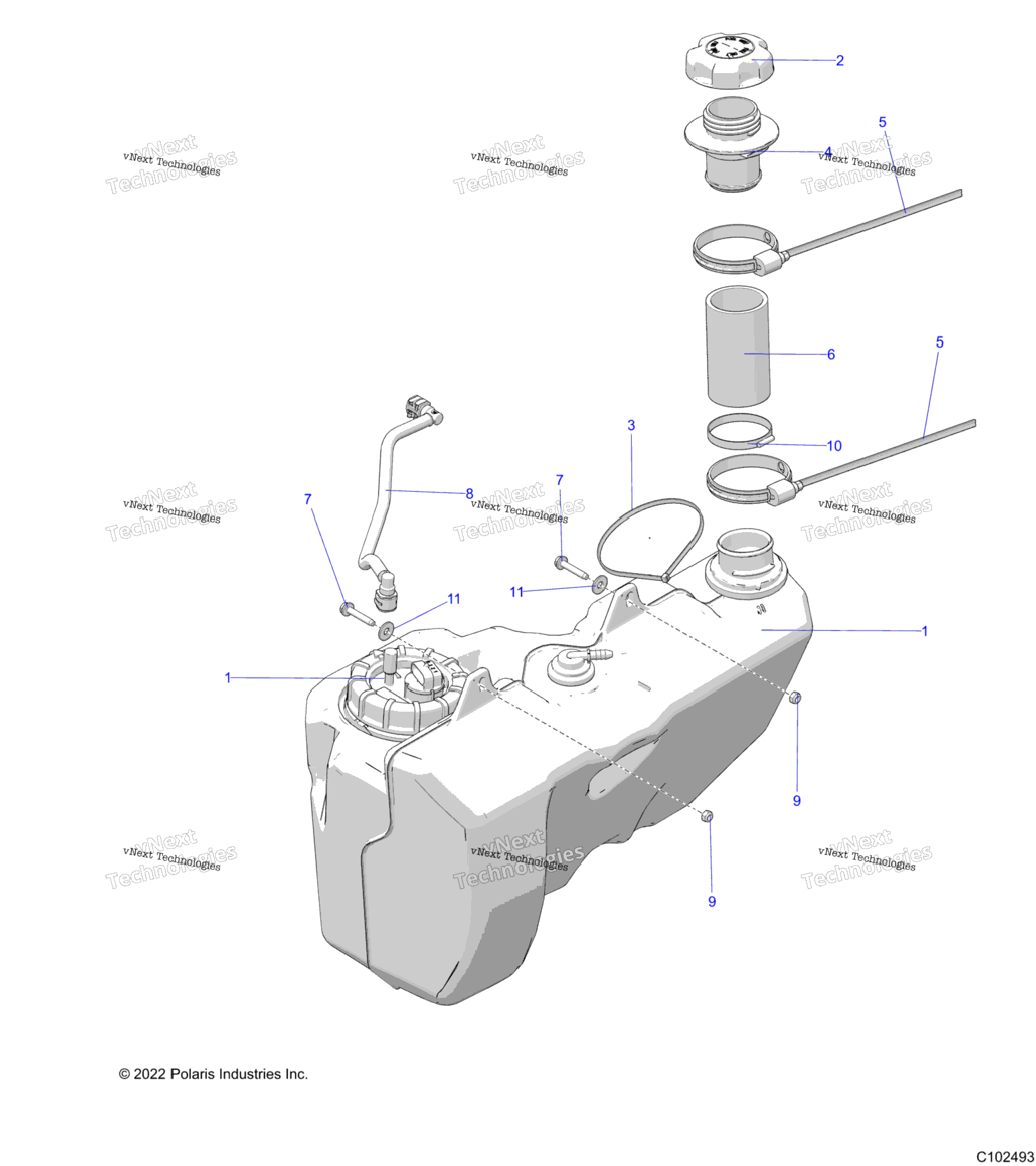 Fuel System, Fuel Tank